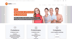 Desktop Screenshot of caatvalencia.es