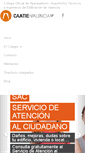 Mobile Screenshot of caatvalencia.es