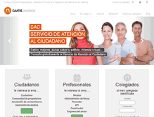 Tablet Screenshot of caatvalencia.es